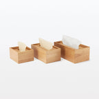 Wooden Tissue Storage Box - 24.5 x 12 x 9 cm