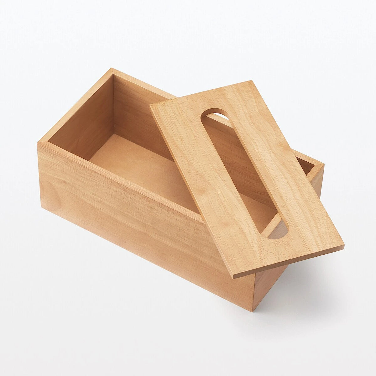 Wooden Tissue Storage Box - 24.5 x 12 x 9 cm